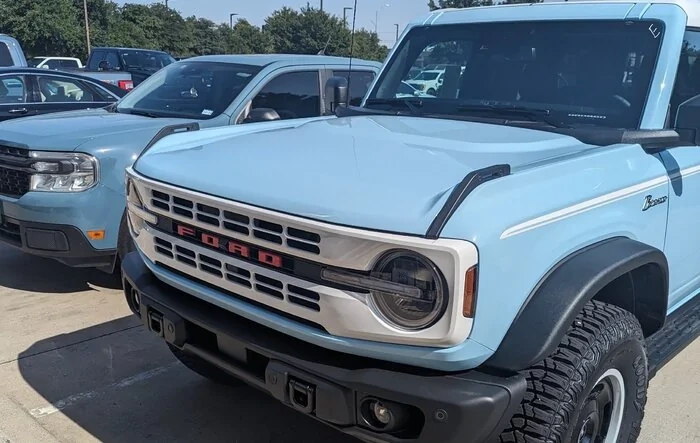 Robin's Egg Blue Heritage Limited Bronco eye candy