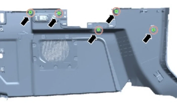 TSB for subwoofer rattle issue, 23-2241
