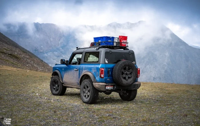 I took my Bronco to the end of the highest road in Idaho yesterday...