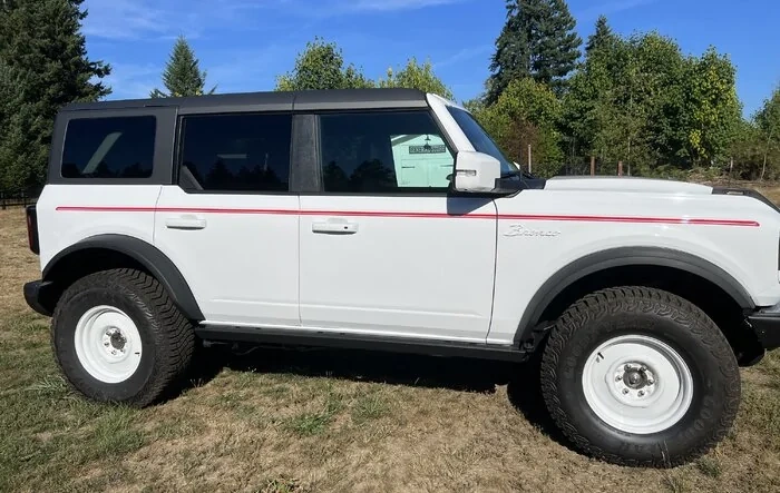 Making my Bronco look more classic... waiting for 1968 Ford F-150 wheels to be done