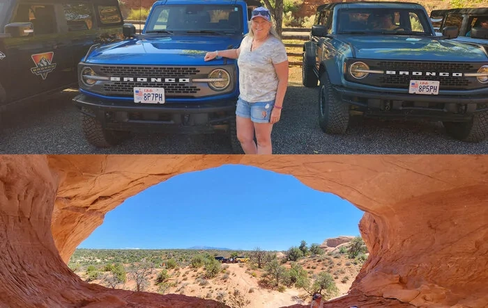Vermont "Surprise Bronco Reveal" goes to MOAB!!!!