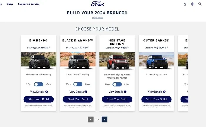 2024 Bronco Build and Price Now Live
