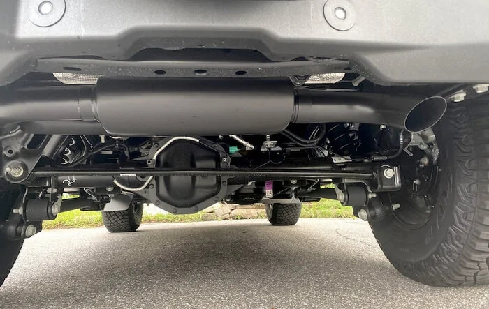 Fast Intentions Axle-Back Exhaust Installed