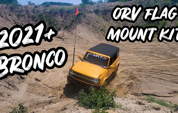 NEW!! MRT Performance Bronco ORV Flag Mount Kit
