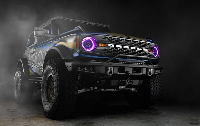 Edited with Video! *Groupbuy Pre-Order 15% OFF* ORACLE Lighting OCULUS™ ColorSHIFT® Bi-LED Projector Headlights For 2021+ Ford Bronco