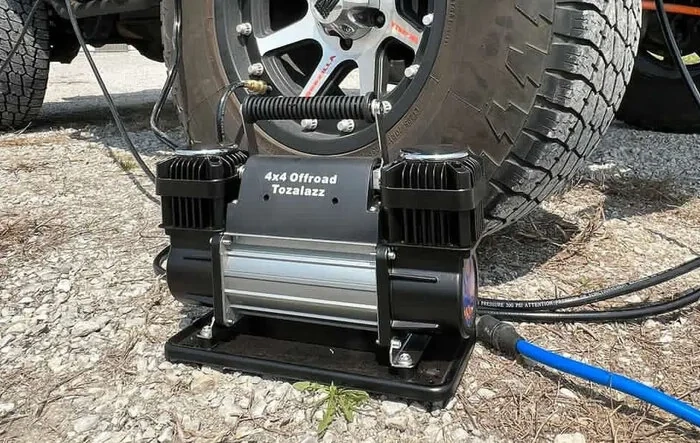 Introduction of Tozalazz - beast 12V portable air compressor and tire inflation kits