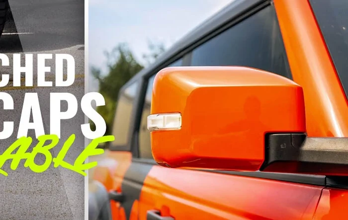 ALL NEW Paint-Matched Mirror Caps!! Bronco/Bronco Raptor!!