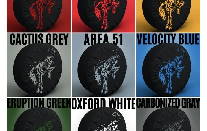 Color Matched Tire Covers 🎨
