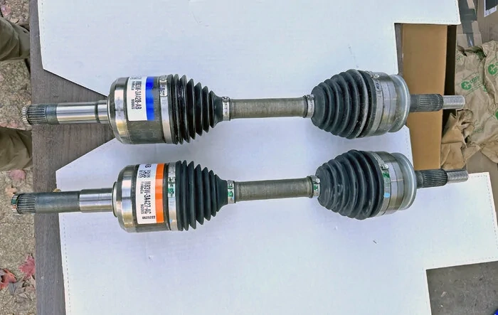 Factory OEM axles vs. Ford Performance axles