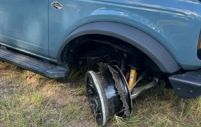 Flat towing gone wrong!