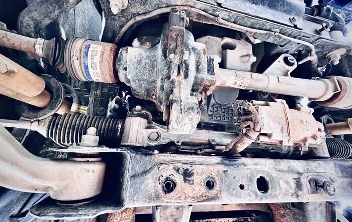 Lessons learned from installing the HOSS 3.0/74Weld steering rack