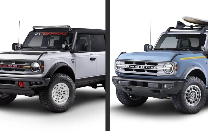 Bronco @ SEMA 2023 Debuts ORV Package, Beach Bronco Concept, Vinyl Wrap Program