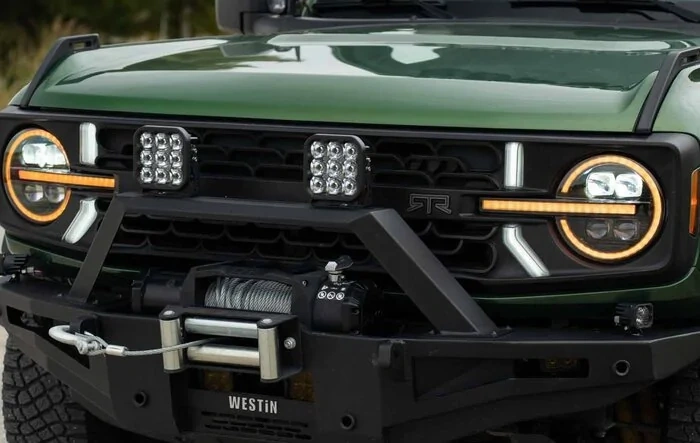 NEW Selectable DRL LED headlights for the 2021-2024 Ford Bronco | FORM Lighting