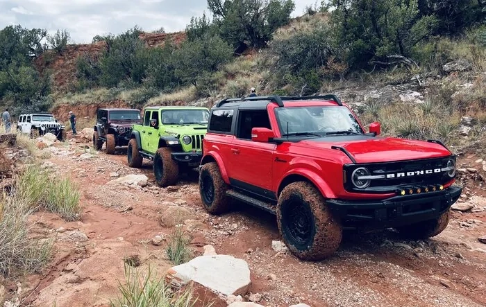 2D Bronco OBX impressed some Jeepers at Merus Adventure Park