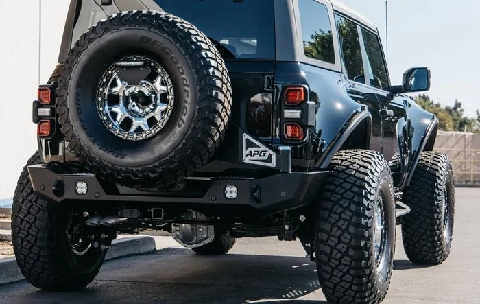 Bronco Raptor with APG Carbon Body System on 39" KM3's