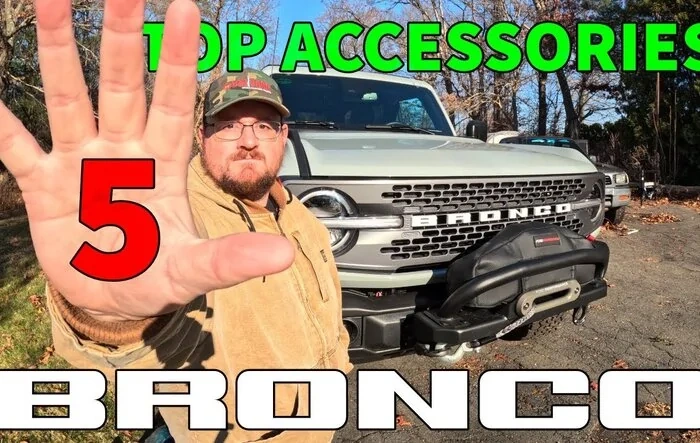 Top 5 MUST-HAVE Accessories for the Ford Bronco