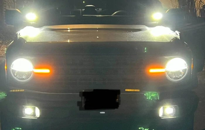 Base Bronco Fog Lights and Ditch Lights Install -- DIY How-to w/ Photos