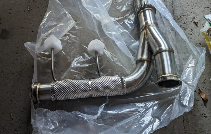 CV Fabrication 2.7 turbo-back exhaust review w/ video sound clips