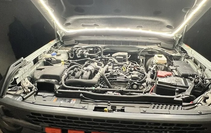 Added DIY LEDs To Engine & Cargo Bay