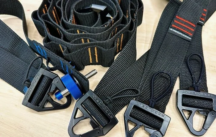 New rugged tie down straps for Broncos