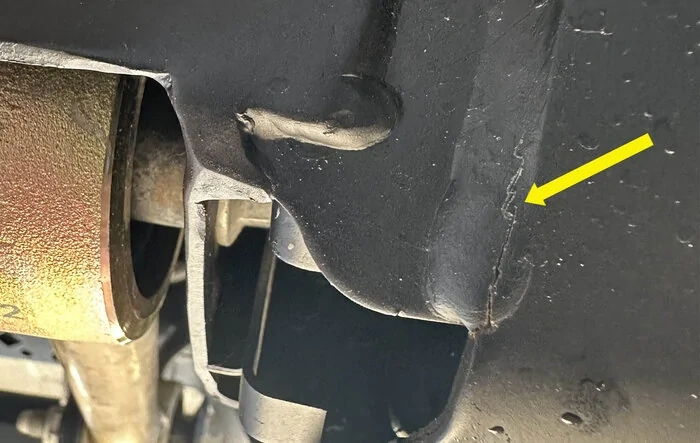 Check this NOW if you have a 2021 Bronco -- cracks on rear control arm upper brackets