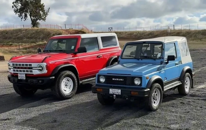 Suzuki Samurai vs Bronco Heritage Edition owner's comparison test