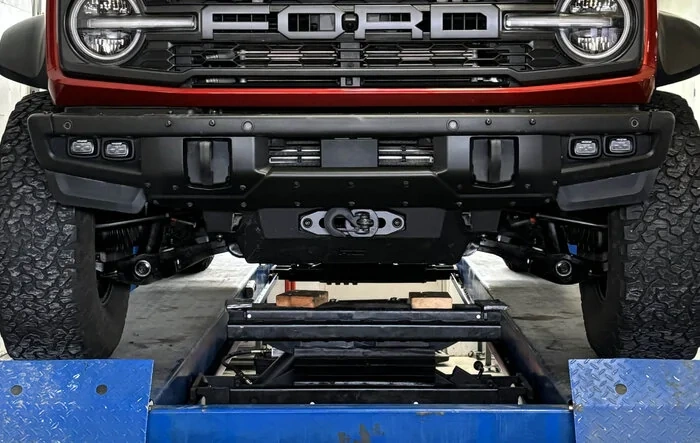 12,000 lb Hidden Winch install on Bronco Raptor