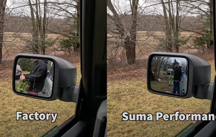 Suma Performance mirrors review & photos/video — I'm impressed!