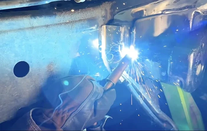 My DIY welding fix for rear cracked control arm brackets on 2021 Bronco