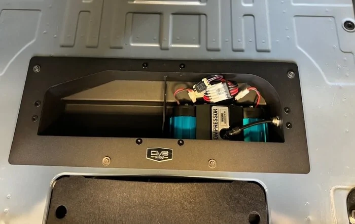 ARB Twin Compressor Hidden Install in Bronco Raptor