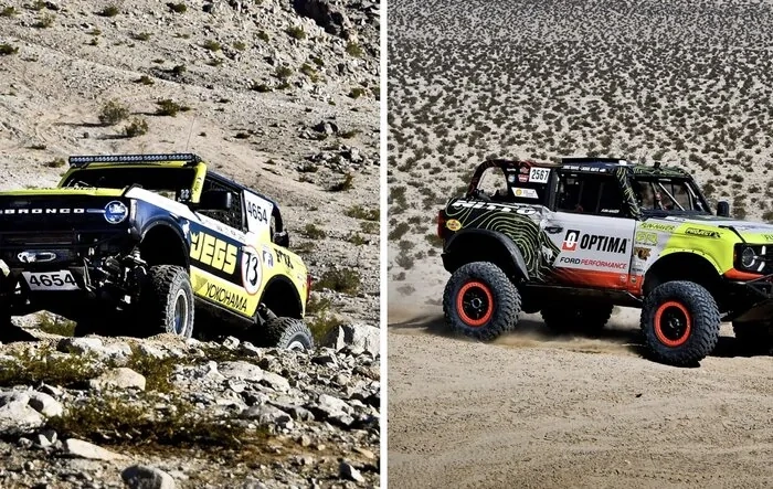Air Locker-Equipped Ford Broncos Dominate King of the Hammers Every Man Challenge