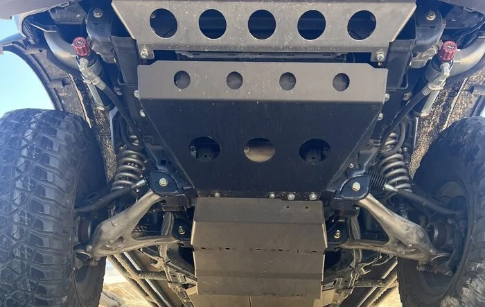 New Skid Plates (by Brave Offroad) Trail Tested and Approved @ Johnson Valley