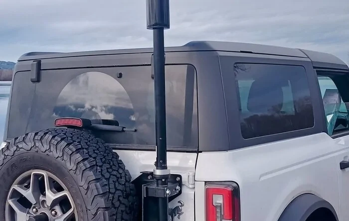 Hi-Q HF Antenna & FT-891 Install on a 2 Door Bronco