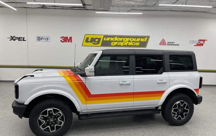 Bronco 3 Bar Hockey Stripes