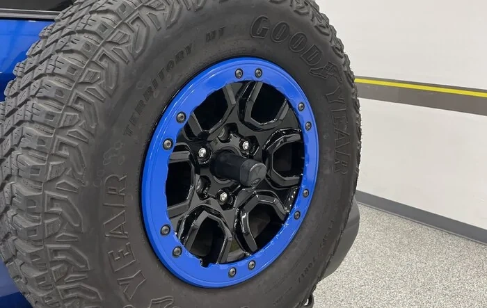 Bronco Sasquatch Beadlock Ring Vinyl Wrap (Set of 6)