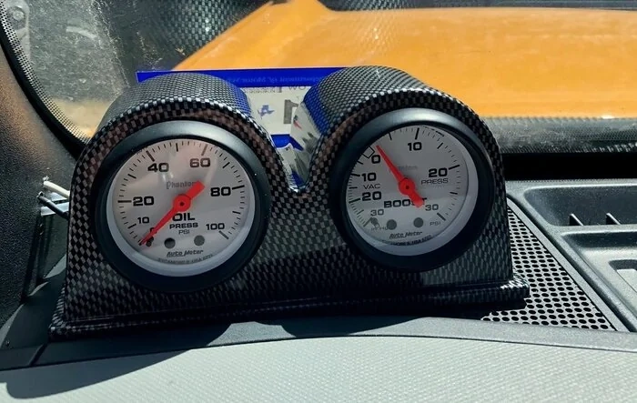 Oil Pressure Gauge Install