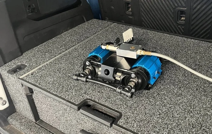 Stealth Air Compressor Install