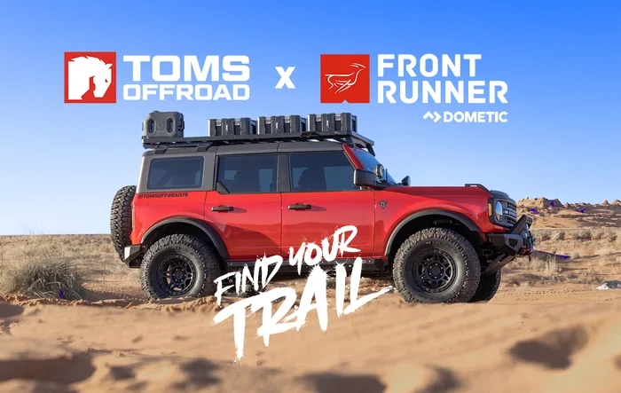 New vendor @ TOMS OFFROAD: Front Runner Racks