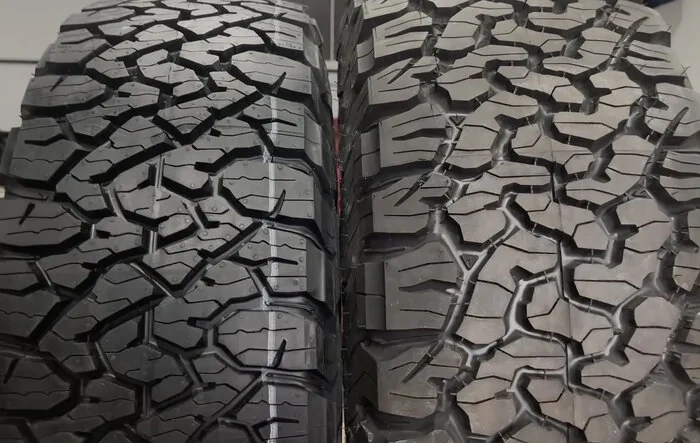 KO3 vs KO2 Tires Comparison Look and Technical Analysis