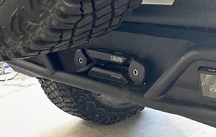 Rear Winch Installed