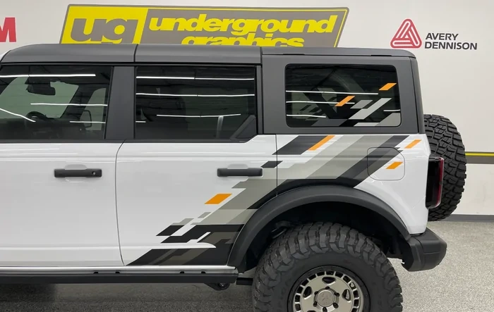 Bronco Braptor Graphics Decal Kit (2 DR and 4DR) + 🆕 Update