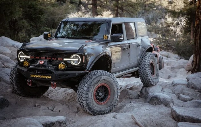 Ford Bronco Raptor and 2 APG ProRunners Take on Gold Mountain