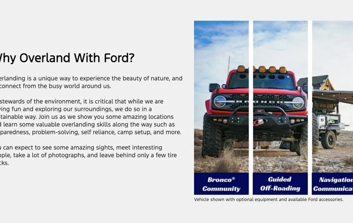 Announced: Ford Guided Overland Adventure with Your Bronco for $4K & up