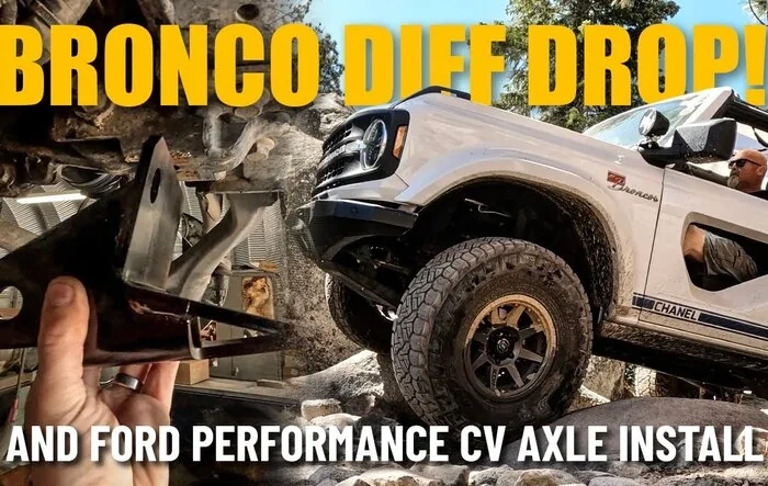 Diff Drop and Ford Performance CV Axles Install