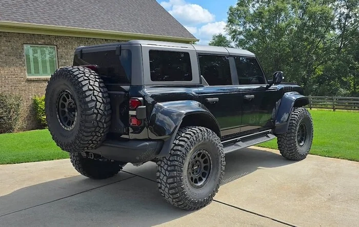 RPG collars and 40" Coopers mounted up