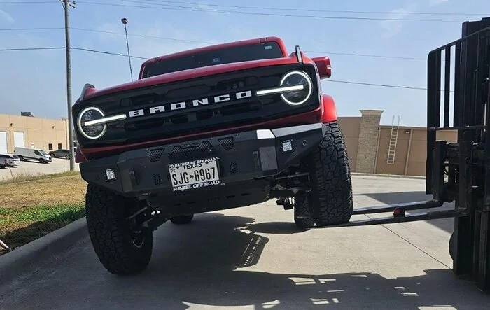 Rockjock anti sway bar installed on 2 Door non SAS
