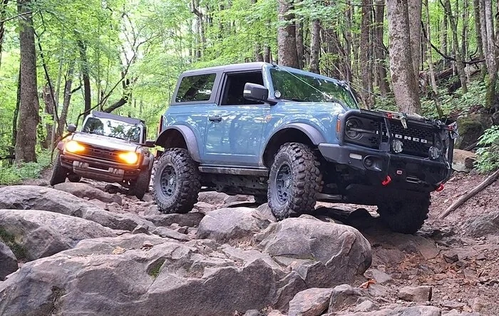 Windrock Trail 11, 13, S8 (outside the park on TWRA land), 30, and 2.