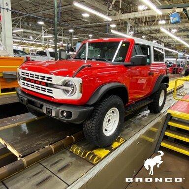 2023 Azure Gray Metallic Bronco Raptor picked up this beautiful