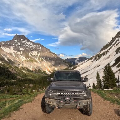 2023 Azure Gray Metallic Bronco Raptor picked up this beautiful